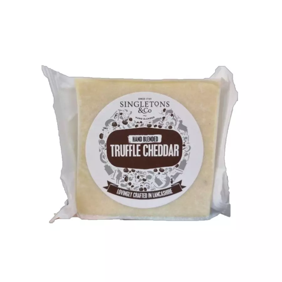 SINGLETONS TRUFFLE CHEDDAR PARCHMENT 200 G