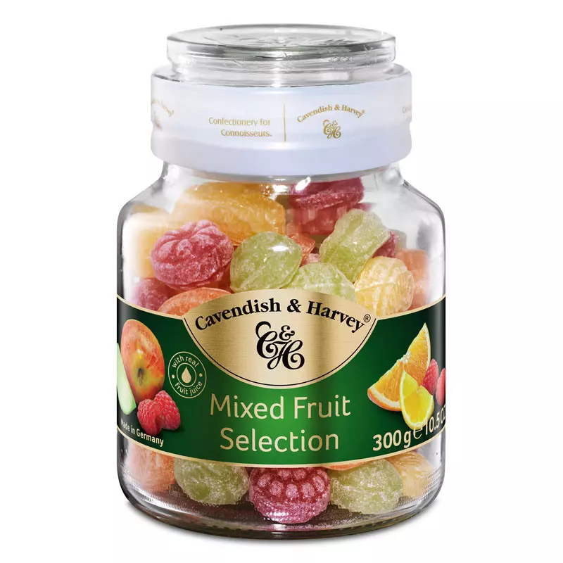 CAVENDISH CANDIES FRUIT JAR 300G 
