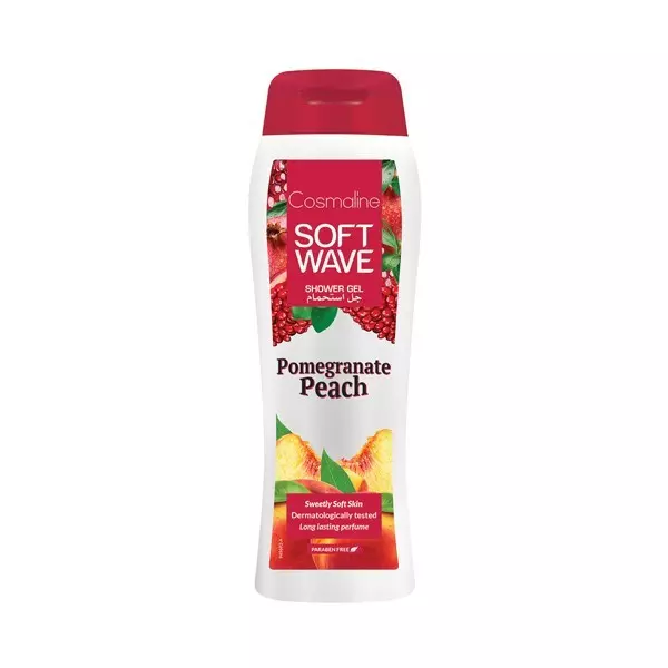 SOFT WAVE SHOWER GEL POMMEGRANTE PEACH 400ML