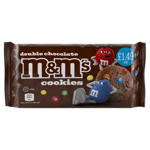 M&M CHOCOLATE COOKIES 144 G