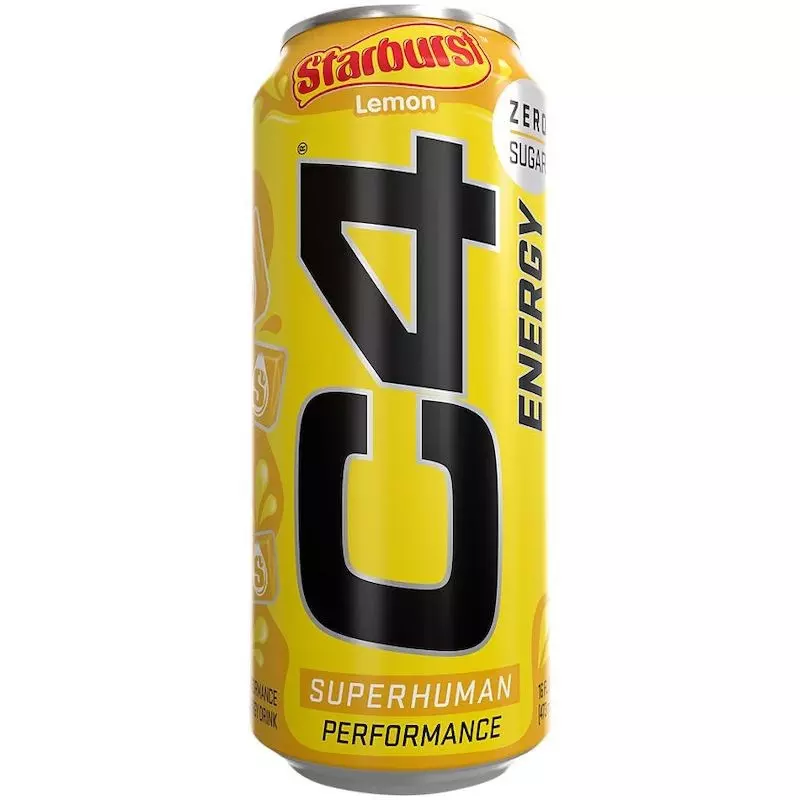 C4 PERFORMANCE ENERGY DRINK STARBURST LEMON 473 ML
