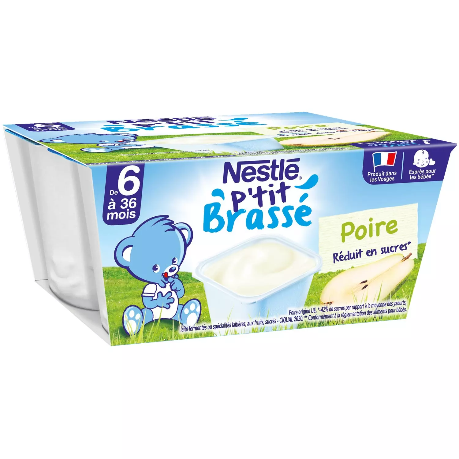 NESTLE PETIT BRASSE PEAR *4 100 G