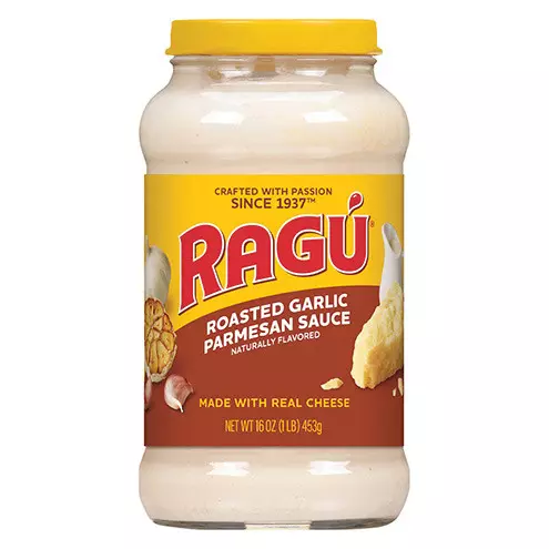 RAGU ROASTED GARLIC PARMESAN SAUCE 453G  