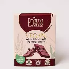 POEME VEGAN MILK CHOCO POMEGRANATE 55G
