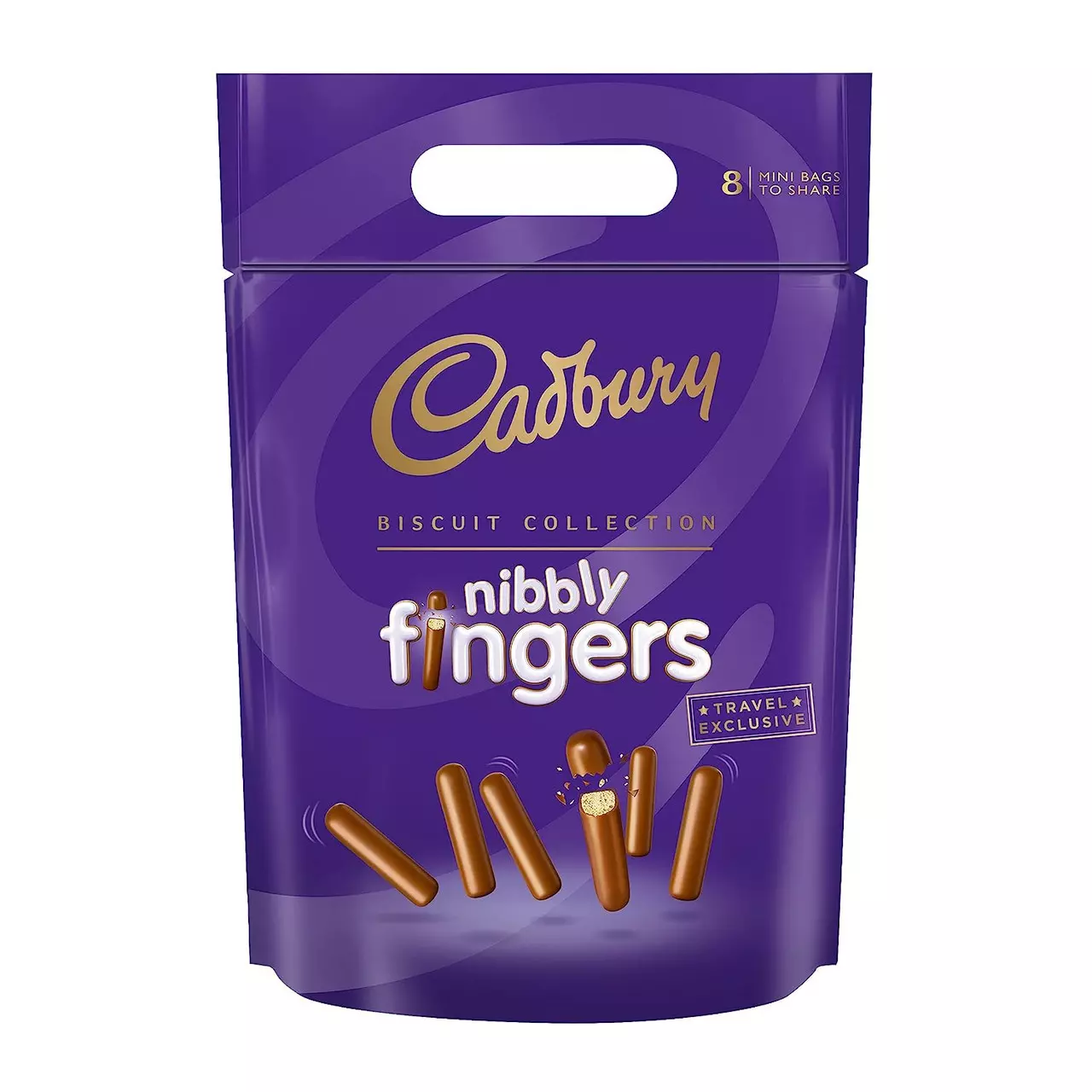 CADBURY NIBBLY FINGERS POUCH 125G