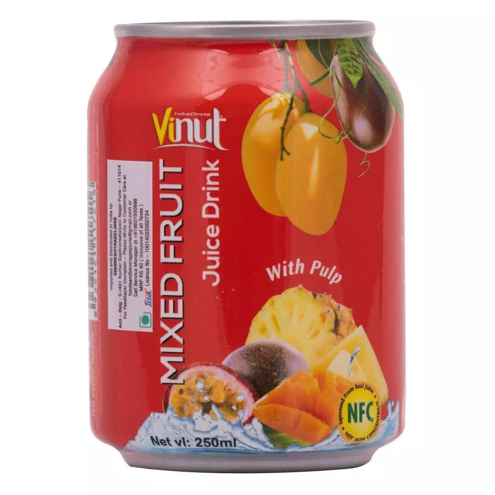 VINUT 30% MIXED FRUIT 250ML