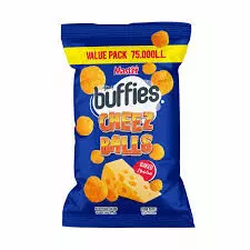 MATSER BUFFIES CHEEZ BALLS CORN PUFFS CHIPS 140 G