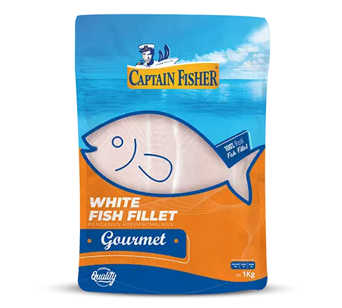 CAPTAIN FISHER WHITE FISH FILLET GOURMET 1 KG