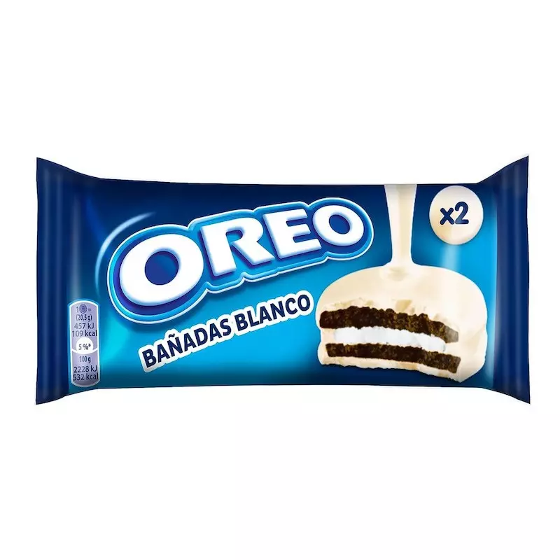 OREO CHOCOLATE COATED WHITE 41G  