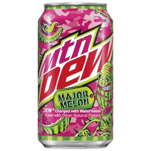 MOUNTAIN DEW MAJOR MELON CAN 355 ML
