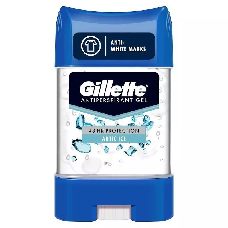 GILLETTE ANTIPERSPIRANT GEL ARTIC ICE 70ML