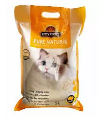 KITTY CAT BENTONITE CAT LITTER CHAMOMILE 5KG