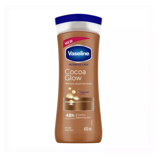 VASELINE COCOA GLOW 400ML  