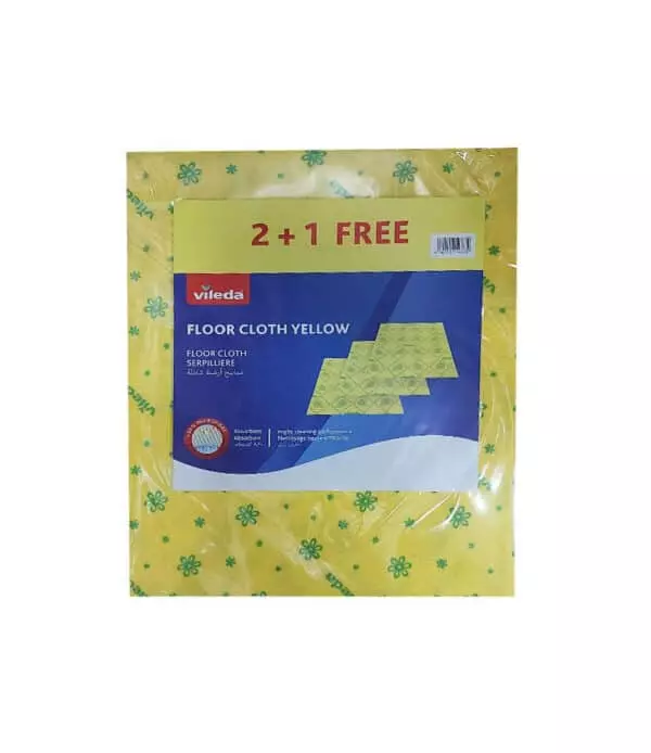 فيليدا ممسحة ارض 2+1 اصفر