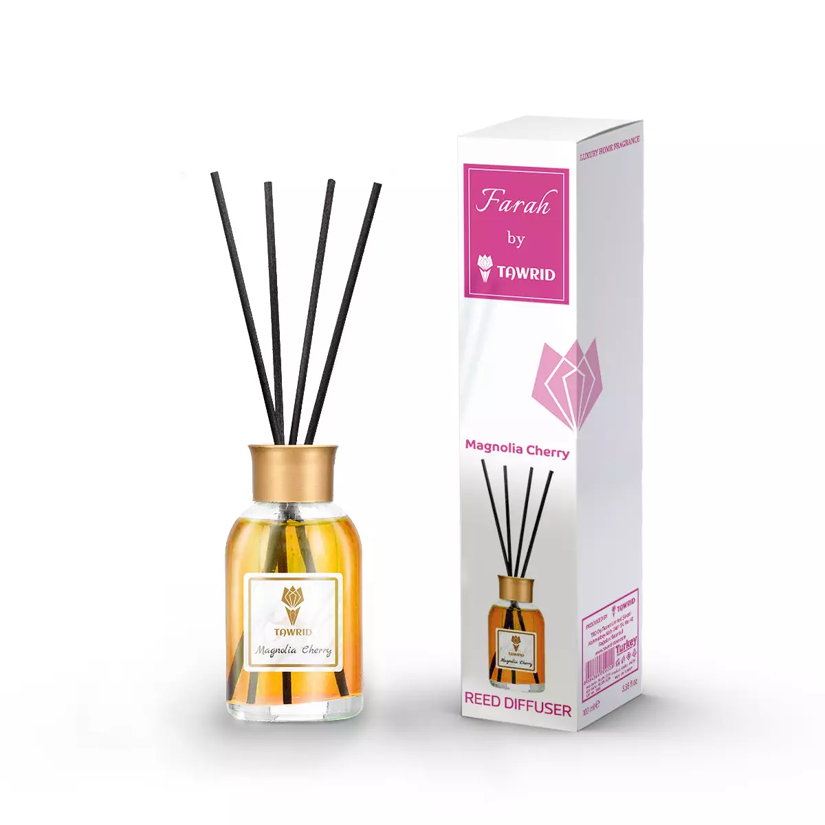 TAWRID REED DIFFUSER MAGNOLIA CHERRY 100ML