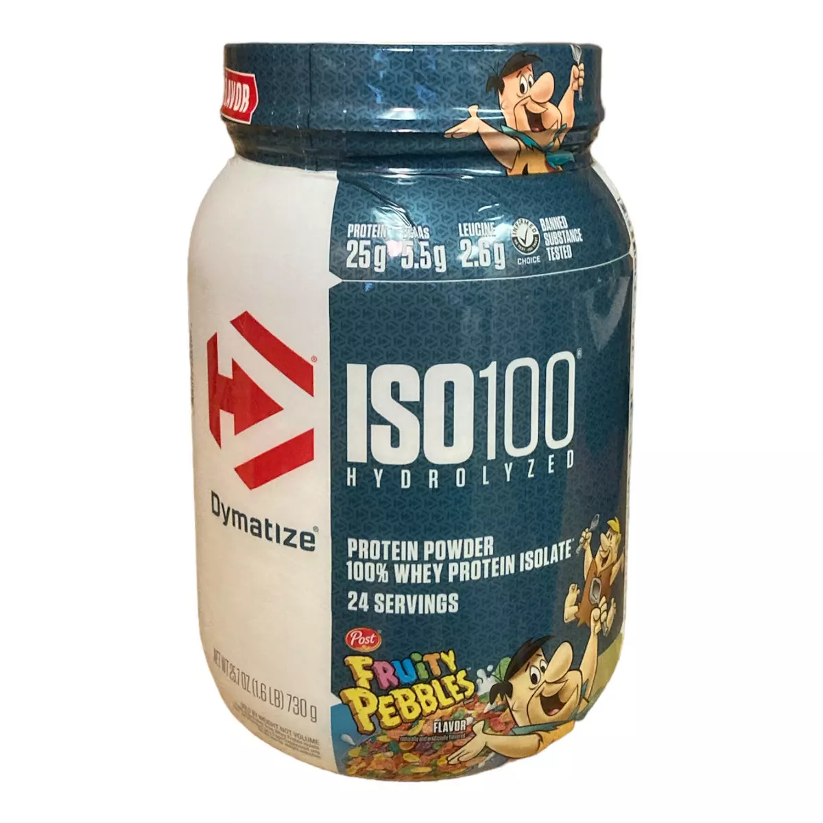 DYMATIZE HYDROLYZED PROTEIN POWDER FRUITY 730G