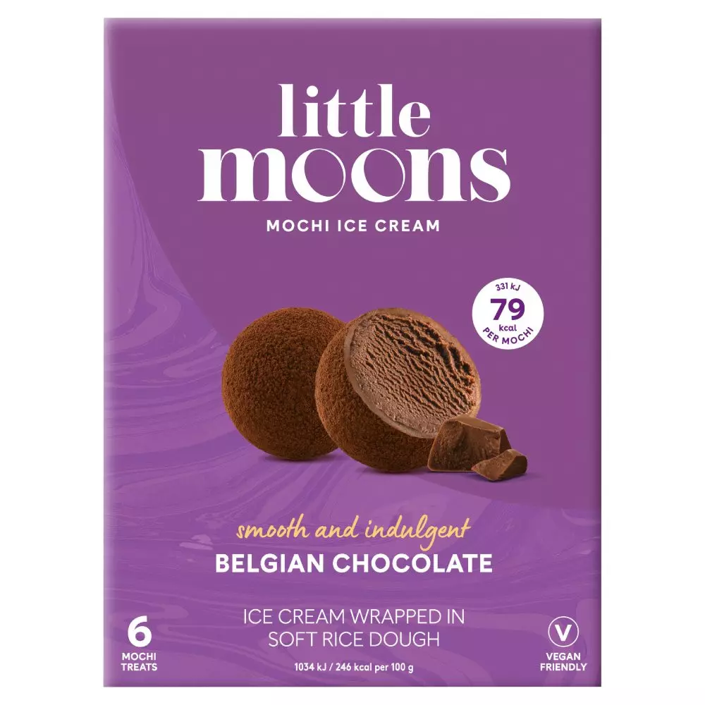 N LITTLE MOONS BELGIAN CHOCOLATE *6 
