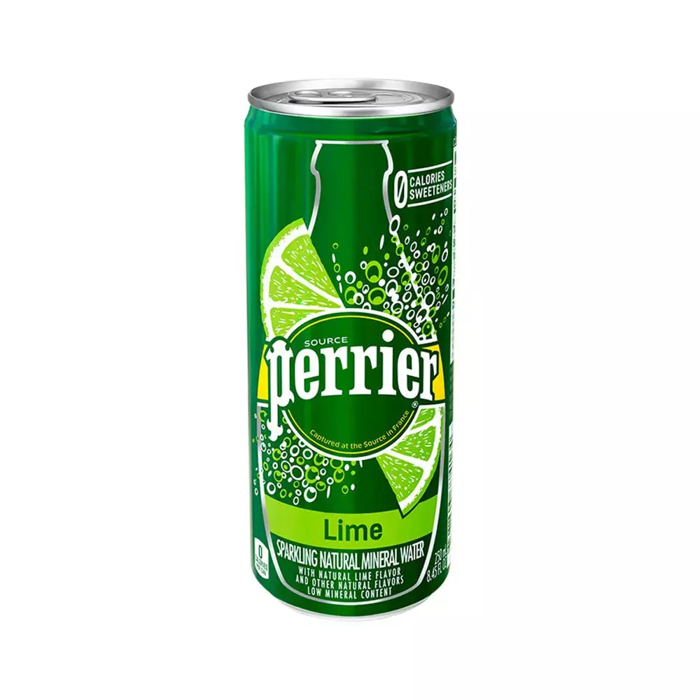 PERRIER LIME CAN 250ML