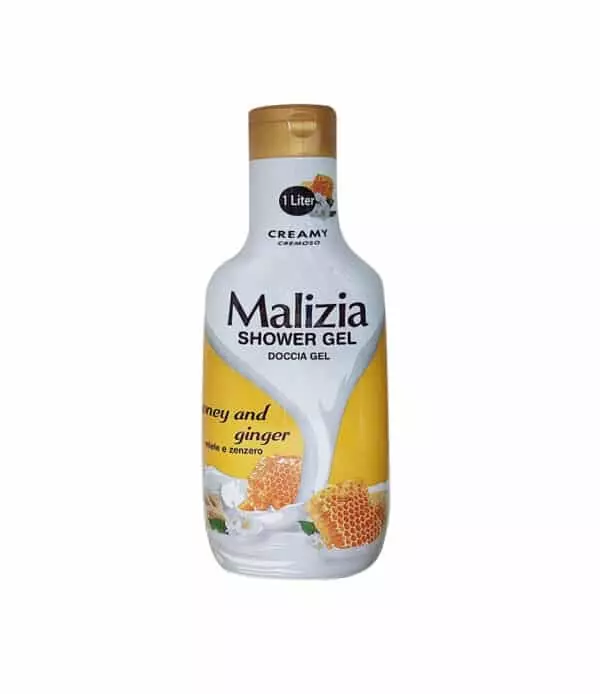 MALIZIA SHOWER GEL HONEY & GINGER 1L