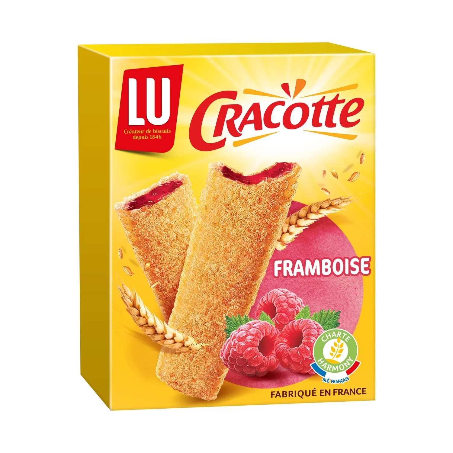 LU CRACOTTE AU FRAMBOIS 200G