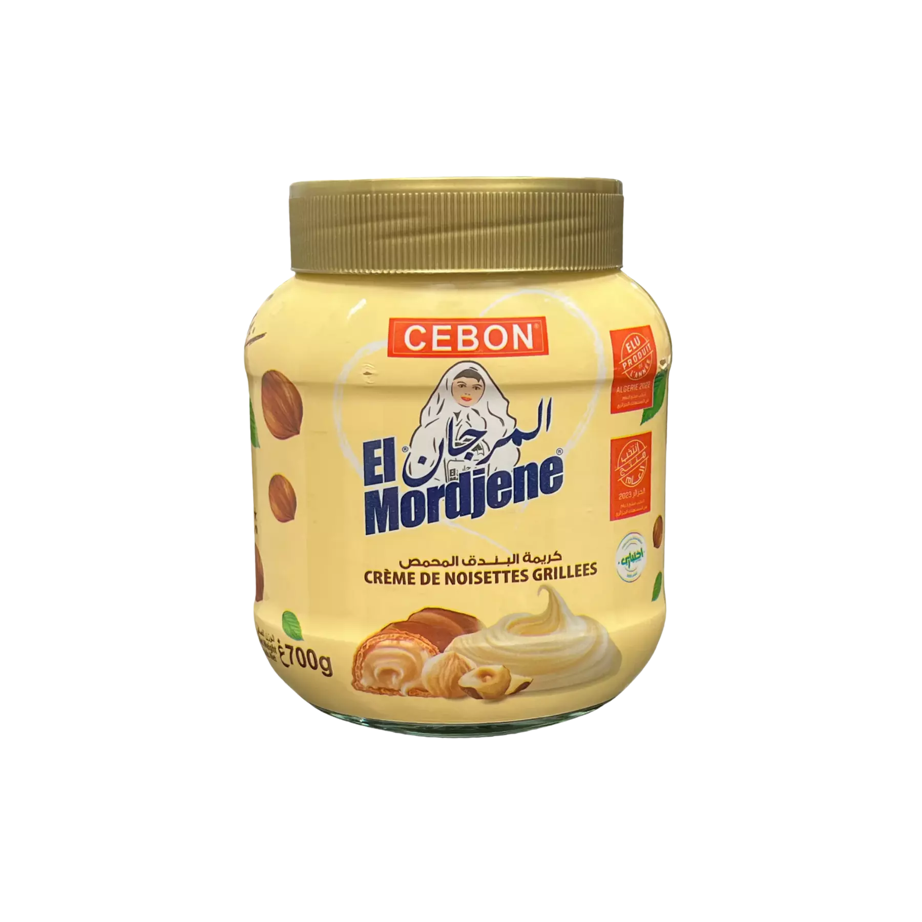 CEBON EL MORDJENE ROASTED HAZELNUT CREAM 700 G