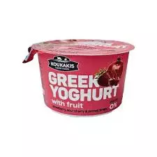 KOUKAKIS GREEK YOGURT 0% STRAWBERRY 150G