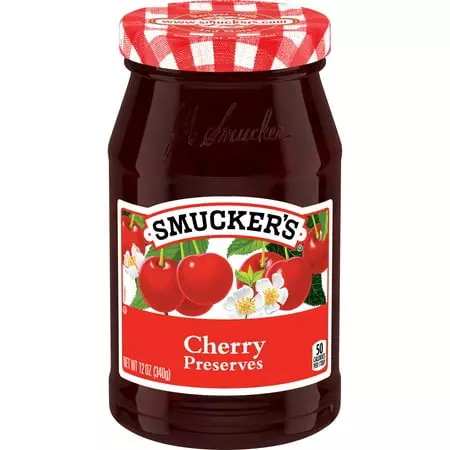 SMUCKERS CHERRY PRESERVES 256 G