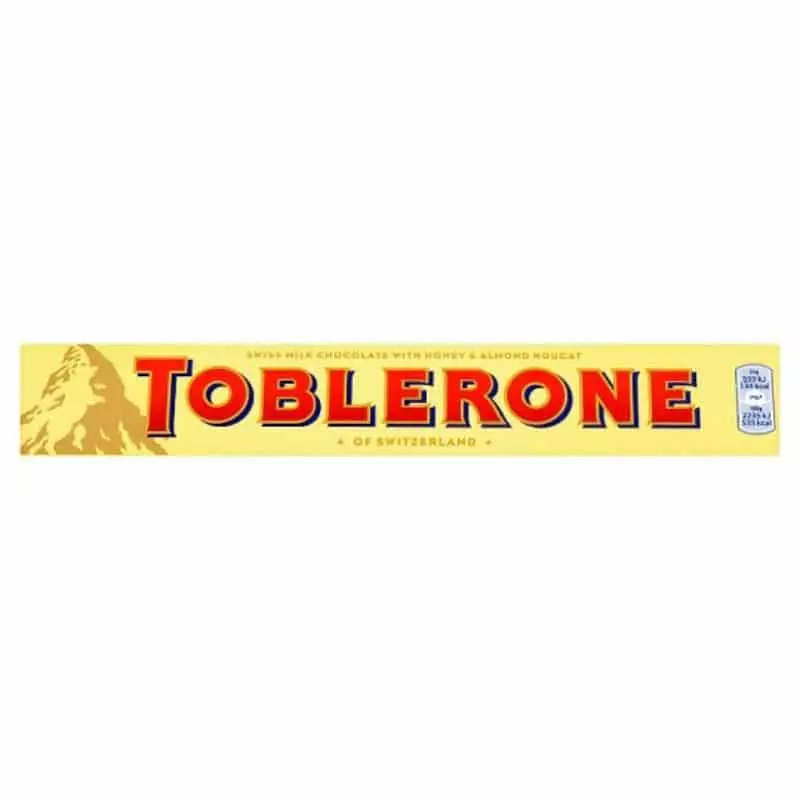 TOBLERONE MILK CHOCOLATE 100G  
