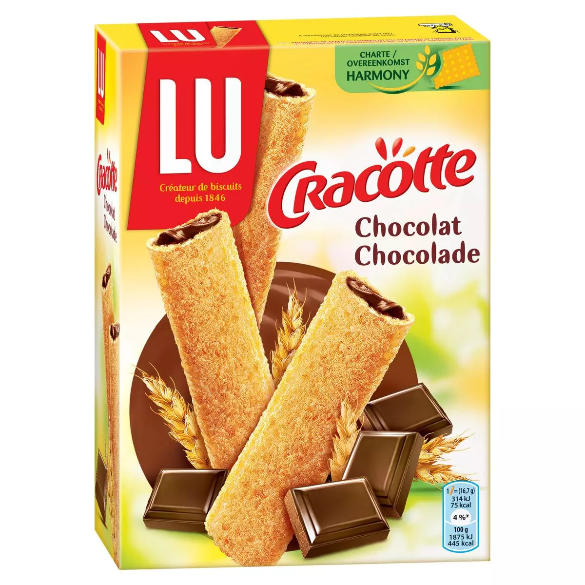 LU CRACOTTE AU CHOCOLAT 200G