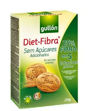 GULLON DIET FIBRA 250 G