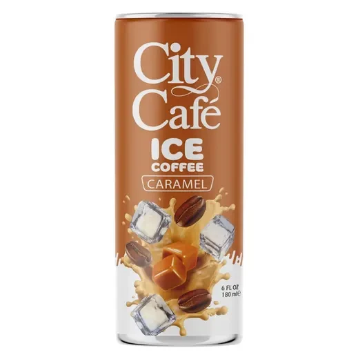 CITY CAFE ICE-CARAMEL 180ML 