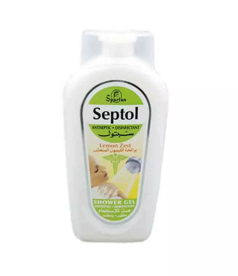 SEPTOL SHOWER GEL LEMON ZEST 400ML