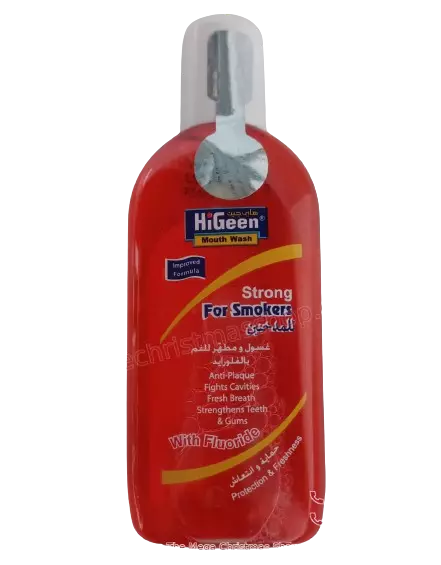 HIGEEN MOUTH WASH STRONG FOR SMOKERS 110 ML