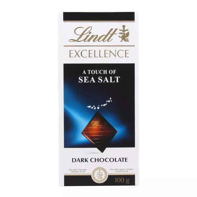 LONDT EXCELLENCE DARK CHOCOLATE SEA SALT 100G  