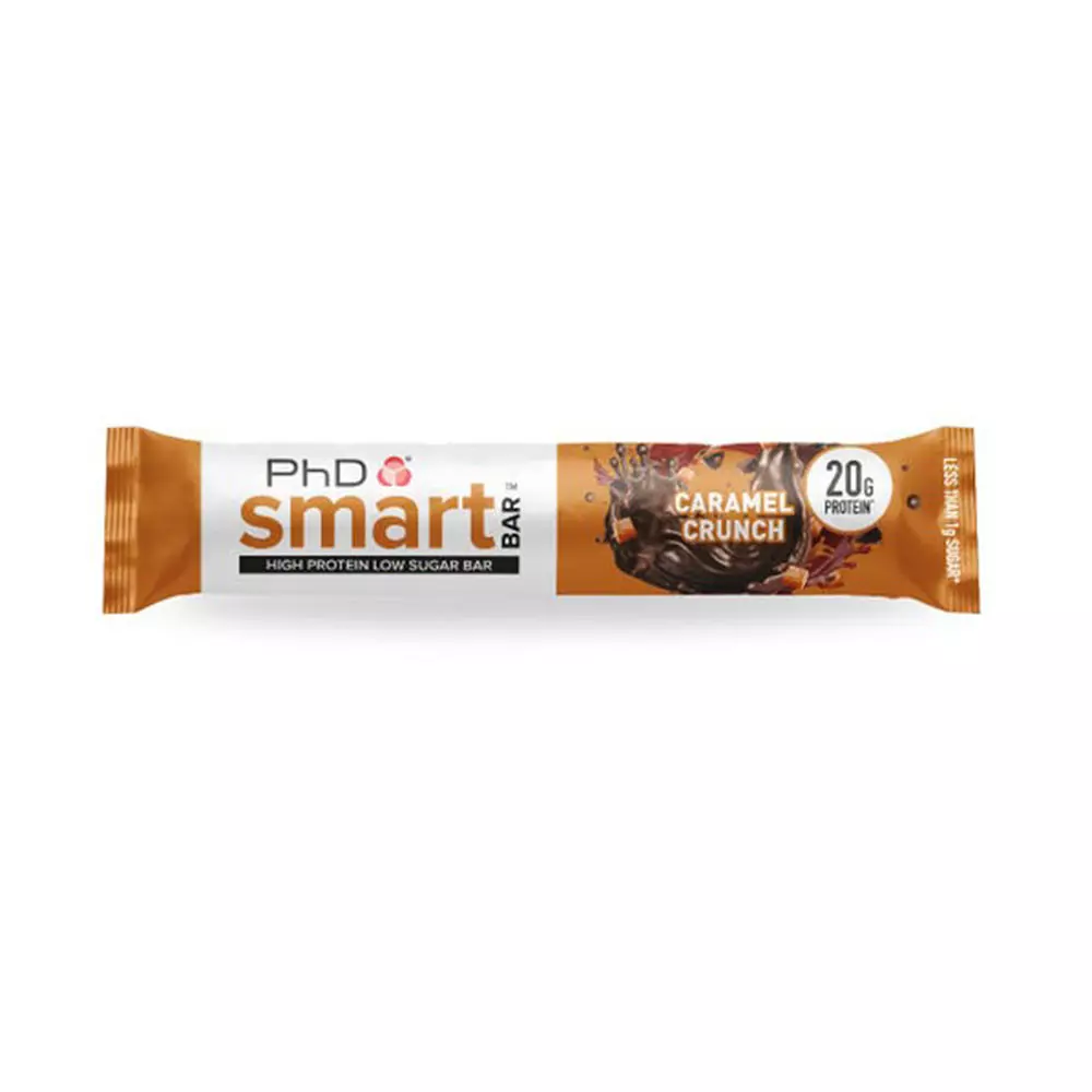 PHD SMART BAR CARAMEL CRUNCH 64G  