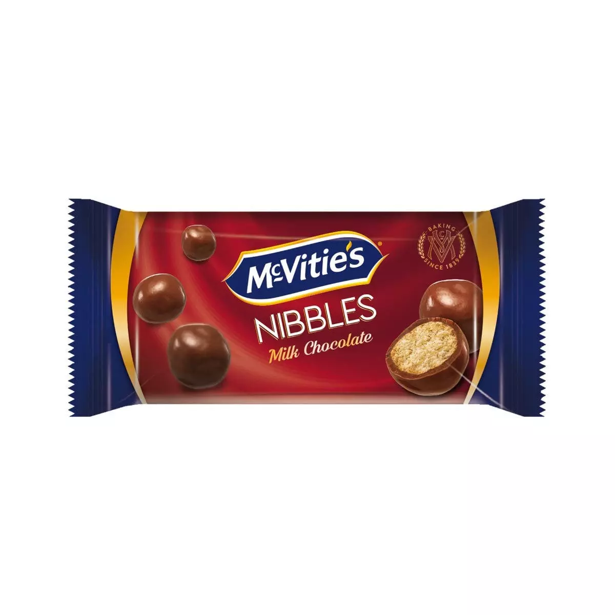 MCVITIES NIBBLES MILK CHOCOLATE 37 G