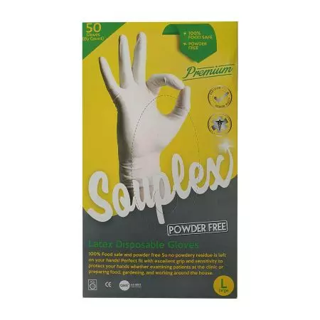 SOUPLEX-DISP GLOVES PRE FREE LARGE 