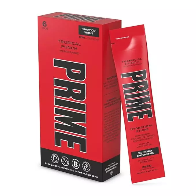 PRIME POWDER TROPICAL PUNCH 9G*6