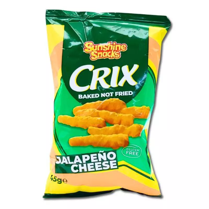 CRIX SUNSHINE SNACKS JALAPENO 45G 