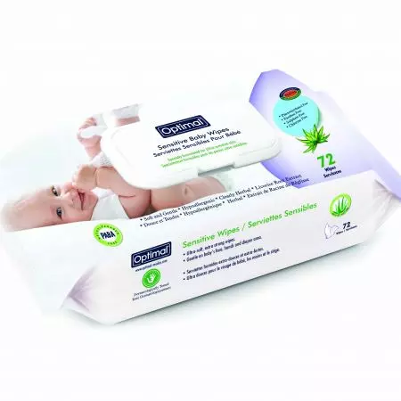 OPTIMAL WIPES SERVIETTES WITH COVER *72