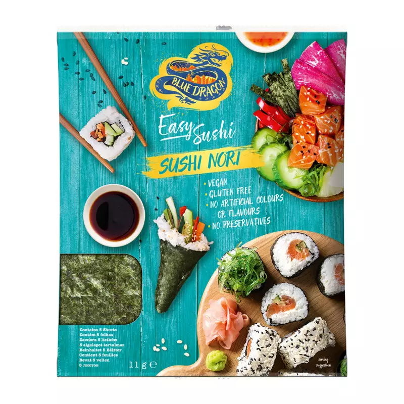 BLUE DRAGON SUSHI NORI 11G 