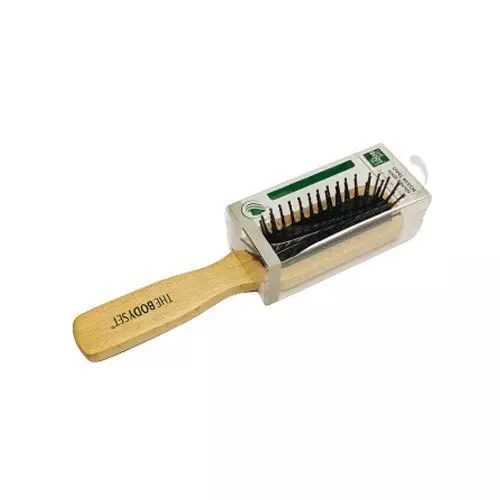 THE BODYSET SMALL OVAL BEECH HAIR BRUSH 3048 
