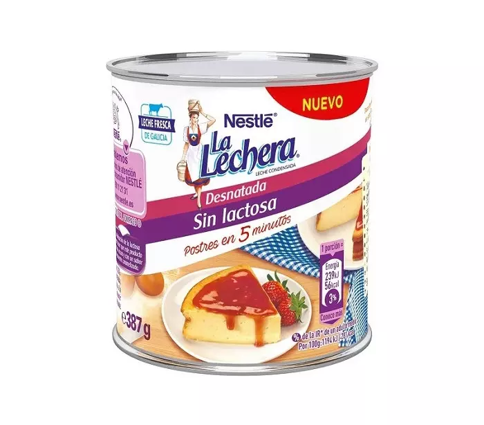 NESTLE CONDENSED MILK LACTOSE FREE 387 G