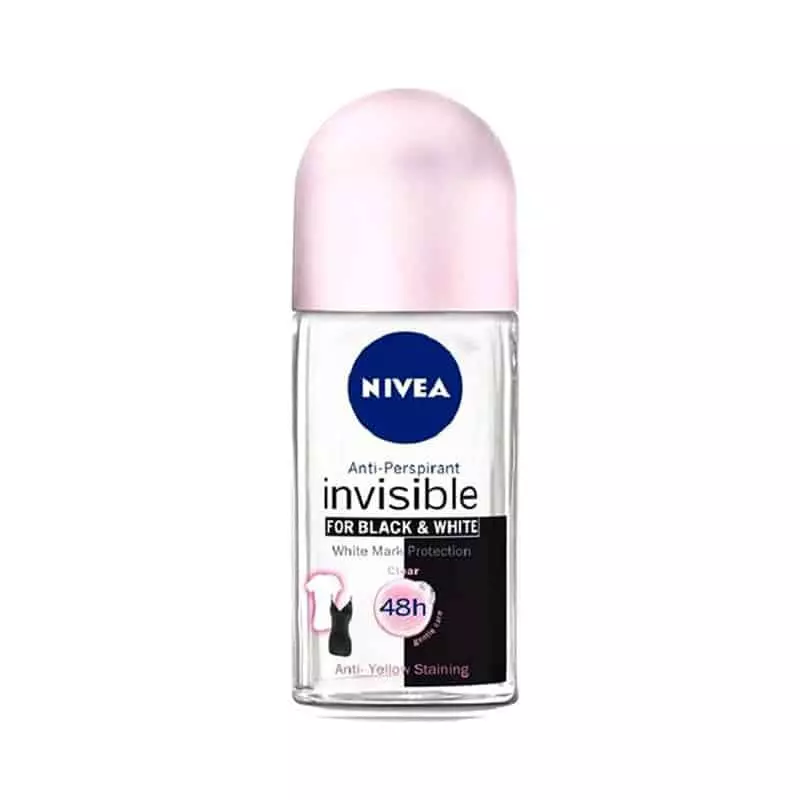 NIVEA ROLL ON BLACK & WHITE INVISIBLE 50 ML