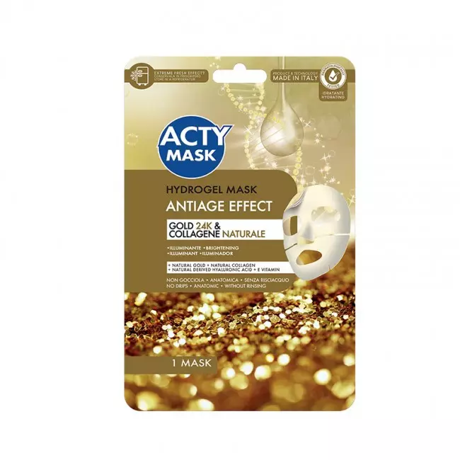 ACTY MASK HYDRO GEL MASK WITH NATURAL GOLD