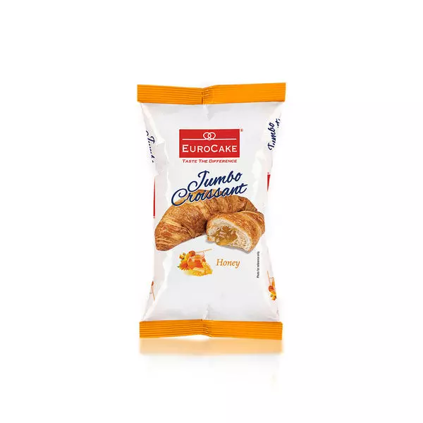 EUROCAKE JUMBO CROISSANT HONEY 50G 