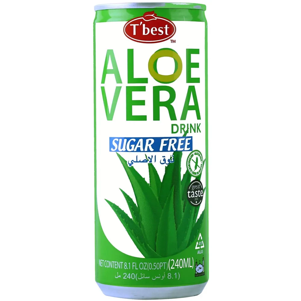 T'BEST ALOE VERA SUGAR FREE 240ML
