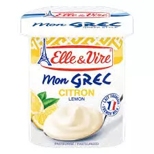 ELLE & VIRE MON GREC CITRON LEMON 125G