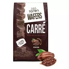 TOREN WAFERS CARRE COCOA BROWN 125 G