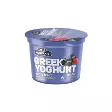 KOUKAKIS GREEK YOGURT 0% BLACKBERRY 150G